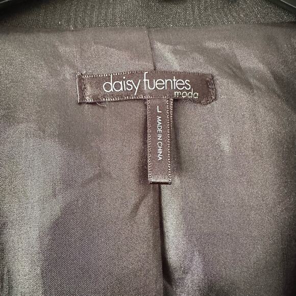 Daisy Fuentes Blazer Jacket Size Large - Picture 3 of 7